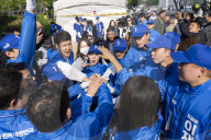 Lee Jae-myung Launches Presidential Campaign At Mass Rally In Central Seoul
