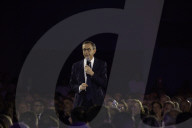 Bruno Retailleau Was At A Rally In Courbevois, Near Paris.
