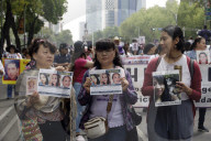 Mother's Day Rally In Mexico City