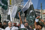 Pakistanis Rally In Athens In Support Of Their Country