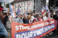Demonstration Against Islamophobia In Paris
