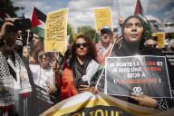 Demonstration Against Islamophobia In Paris
