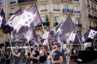 Far-Right Group C9M Marks 31st Anniversary of Sebastien Deyzieu's Death in Paris Rally