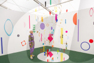 The Affordable Art Fair opens at Hampstead Health, Lower Fairground Site, London UK.