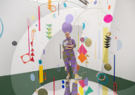 The Affordable Art Fair opens at Hampstead Health, Lower Fairground Site, London UK.