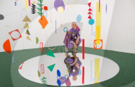 The Affordable Art Fair opens at Hampstead Health, Lower Fairground Site, London UK.