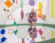 The Affordable Art Fair opens at Hampstead Health, Lower Fairground Site, London UK.