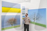 The Affordable Art Fair opens at Hampstead Health, Lower Fairground Site, London, UK.