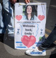 "She's One of Our Own" - Spurs Fans to Welcome Emily Damari home at Tottenham Hotspur Stadium, London, UK.