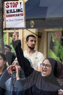 Free Kashmir Protest Aldwych in London, UK.