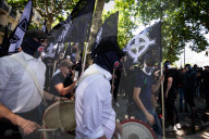 Neo-Fascist Demonstration In Paris, France