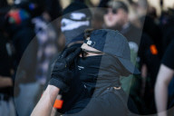 Neo-Fascist Demonstration In Paris, France