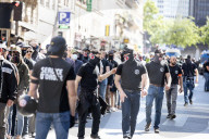 Neo-Fascist Demonstration In Paris, France