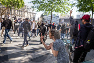 Neo-Fascist Demonstration In Paris, France