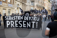 Neo-Fascist Demonstration In Paris, France