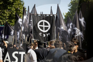 Neo-Fascist Demonstration In Paris, France