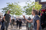 Neo-Fascist Demonstration In Paris, France