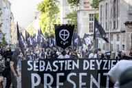 Neo-Fascist Demonstration In Paris, France