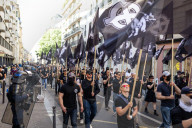 Neo-Fascist Demonstration In Paris, France