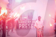 Neo-Fascist Demonstration In Paris, France