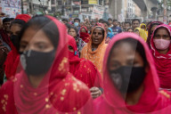RMG Protest In Dhaka