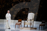 Pope Leo XIV Holds Audience For Journalists