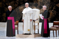 Pope Leo XIV Holds Audience For Journalists