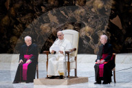 Pope Leo XIV Holds Audience For Journalists