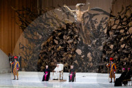 Pope Leo XIV Holds Audience For Journalists
