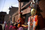 The 2569th Buddha Jayanti Jatra Celebrated In Kirtipur