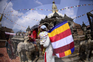 The 2569th Buddha Jayanti Jatra Celebrated In Kirtipur