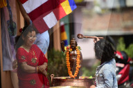 The 2569th Buddha Jayanti Jatra Celebrated In Kirtipur