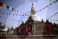 The 2569th Buddha Jayanti Jatra Celebrated In Kirtipur