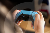 Sony DualSense  For PlayStation 5  In Starlight Blue Color.