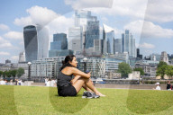 Warm weather in London