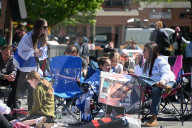Welcome Home Rally For Hamas Hostage Edan Alexander At Huyler Park