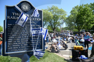 Welcome Home Rally For Hamas Hostage Edan Alexander At Huyler Park