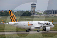 Tigerair Taiwan Airbus A320-271N Engine Run and Taxi Check in Toulouse