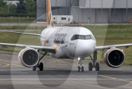 Tigerair Taiwan Airbus A320-271N Engine Run and Taxi Check in Toulouse