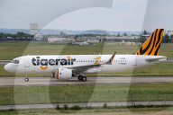 Tigerair Taiwan Airbus A320-271N Engine Run and Taxi Check in Toulouse