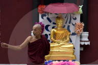 Celebrating Buddha's birthday