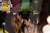 Celebrating Buddha's birthday