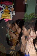 Celebrating Buddha's birthday
