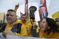 Last Presidential Debate Before Elections In Poland.