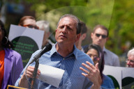 New York City Comptroller And Mayoral Candidate Brad Lander Renews Investment Into Open Streets Program