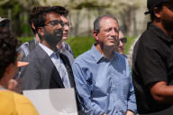 New York City Comptroller And Mayoral Candidate Brad Lander Renews Investment Into Open Streets Program