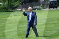 President Trump Departs White House For Trip To The Middle East.