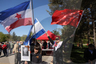 Russians Celebrate Victory Day In Toronto, Canada