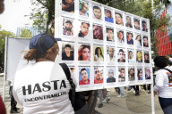 Protest For Missing Persons On International Mother's Day