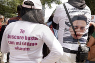 Protest For Missing Persons On International Mother's Day